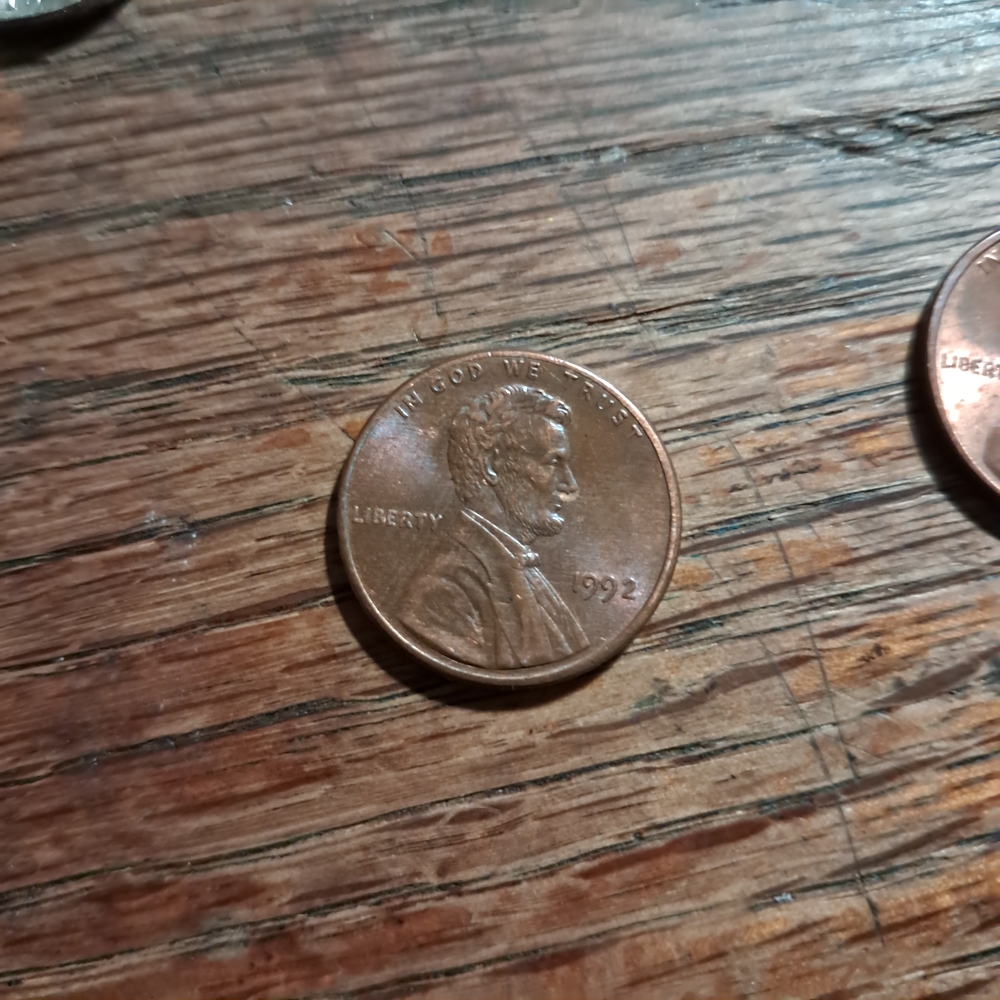 1992 Lincoln Penny